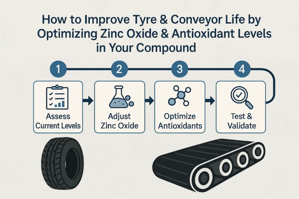 How to Improve Tyre & Conveyor Life by Optimizing Zinc Oxide & Antioxidant Levels in Your Compound 1