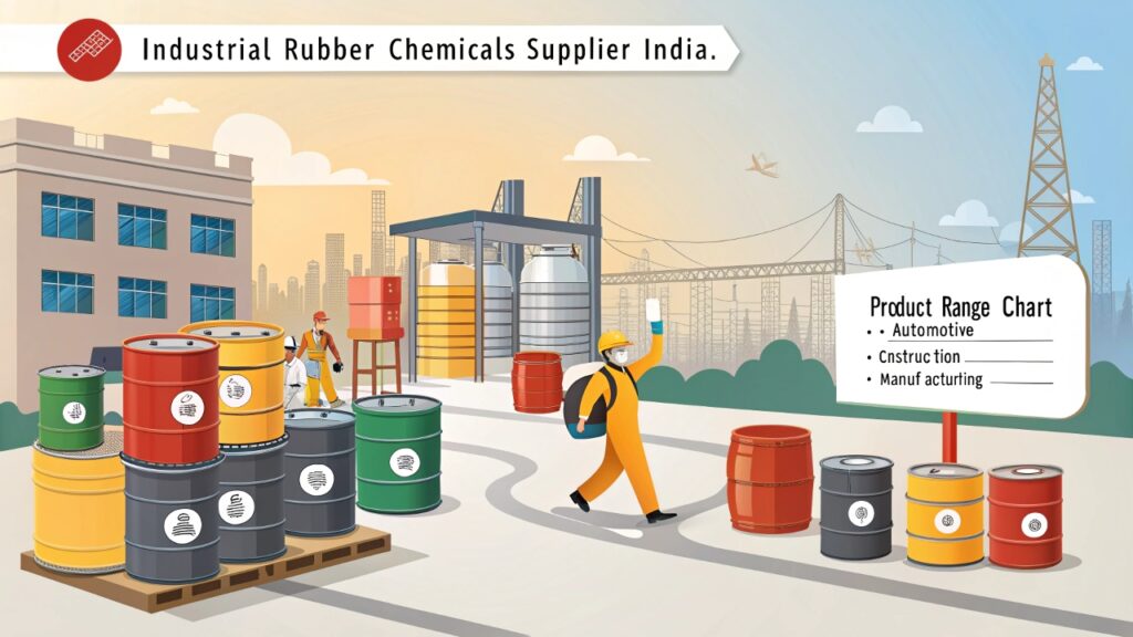 Industrial Rubber Chemicals Supplier in India – Product Range, Applications & Benefits