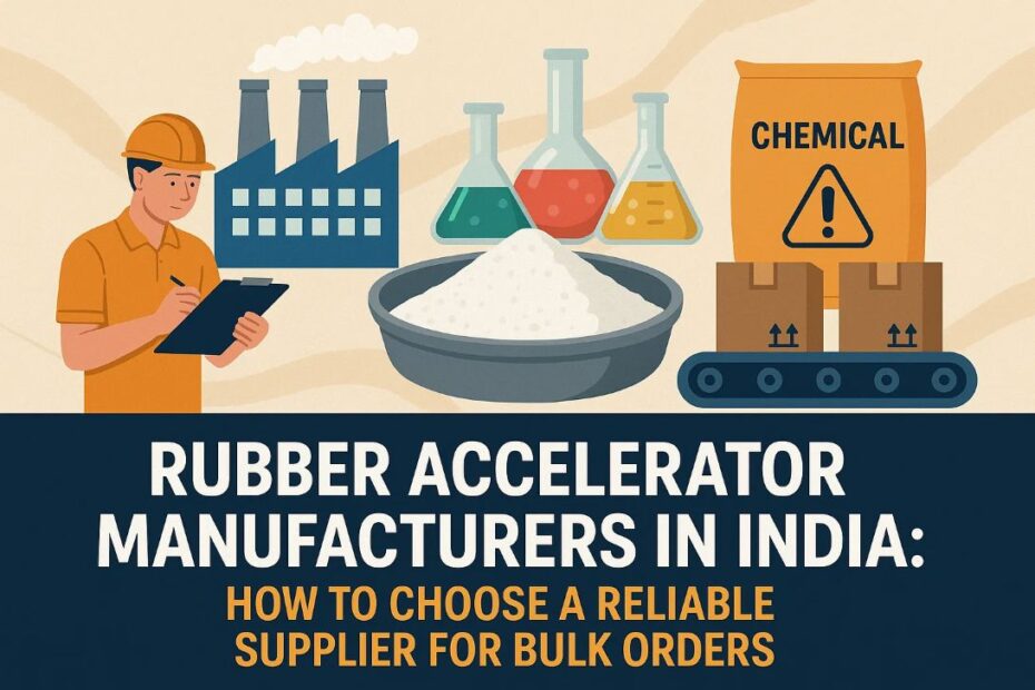 Rubber Accelerator Manufacturers in India – How to Choose a Reliable Supplier for Bulk Orders