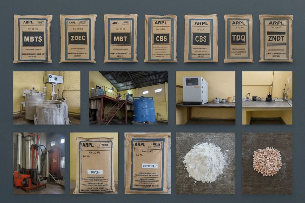 Rubber Accelerators List for Vulcanization MBT, MBTS, CBS, and More