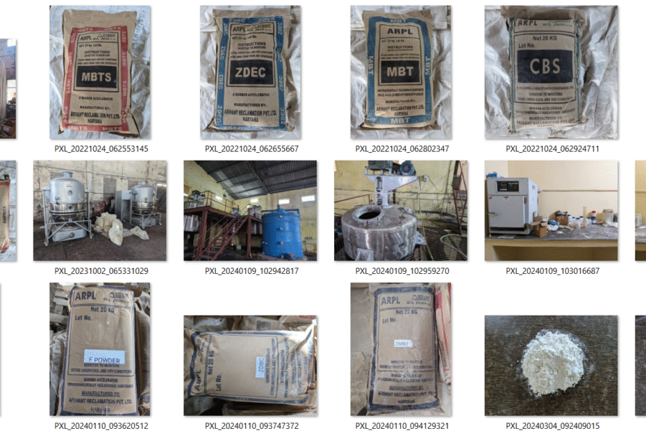Complete List of Rubber Accelerators and Their Uses