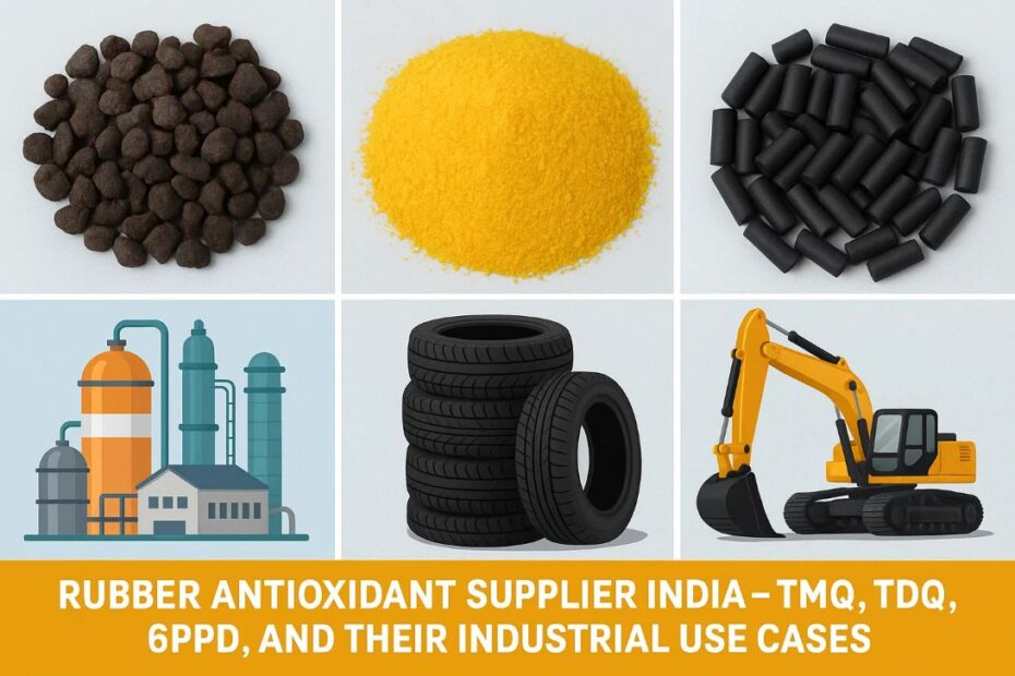 Rubber Antioxidant Supplier India TMQ TDQ 6PPD Uses