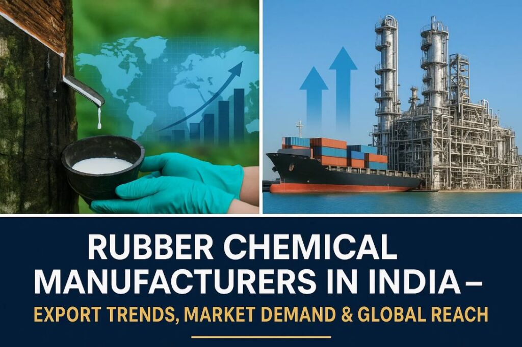 Rubber Chemical Manufacturers in India – Export Trends, Market Demand & Global Reach