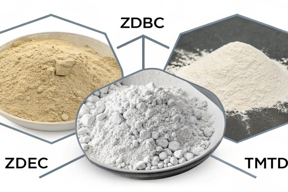 ZDBC vs. ZDEC vs. TMTD