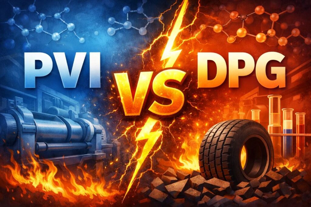 PVI vs DPG in Rubber Compounding – Scorch Safety, Cure Control and Practical Selection Guide