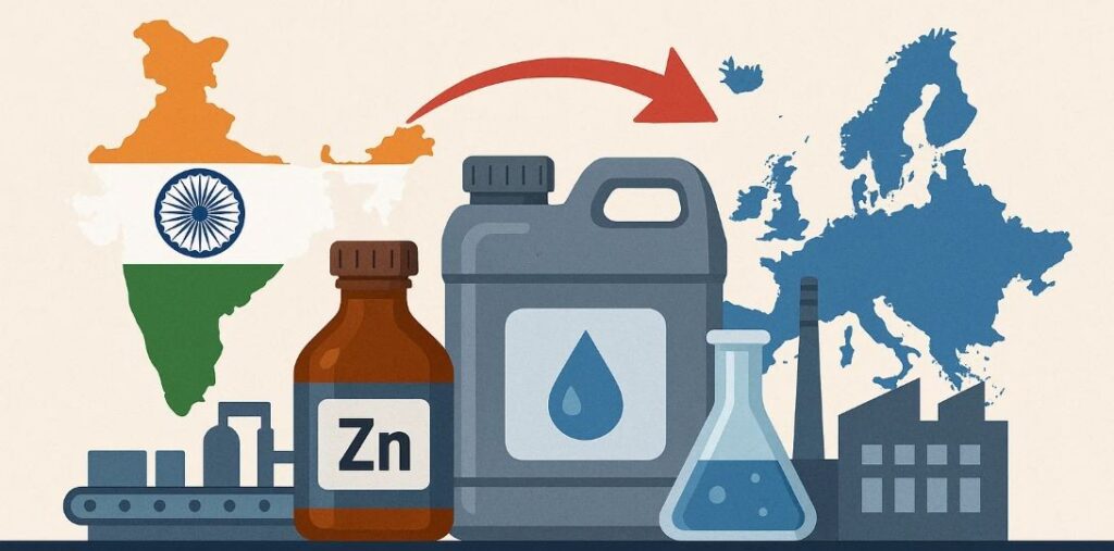  Export Industrial Chemicals from India to Europe