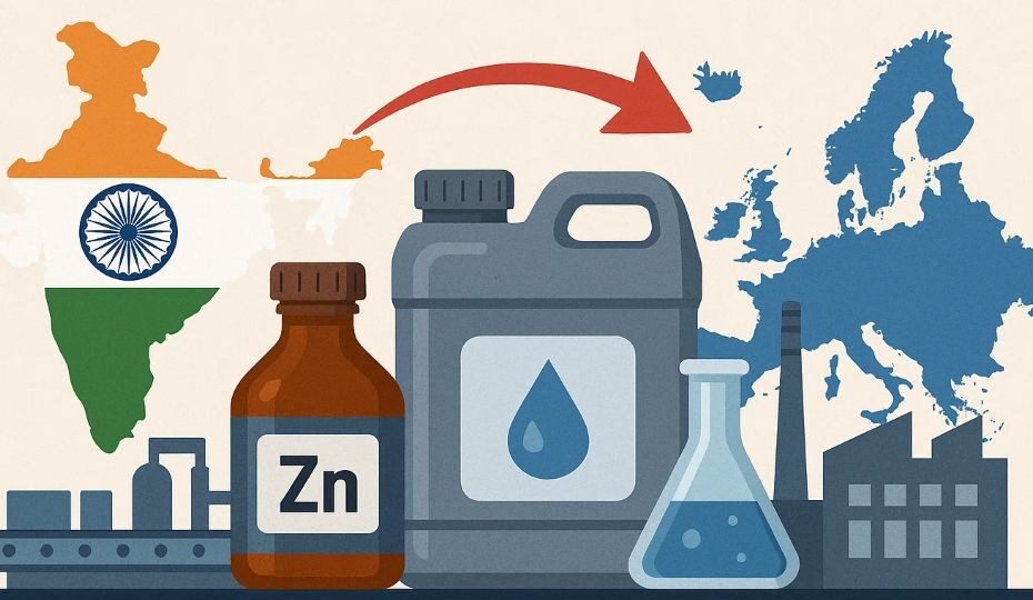 Export Industrial Chemicals from India to Europe