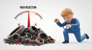 Reduce Rubber Rejection Rate