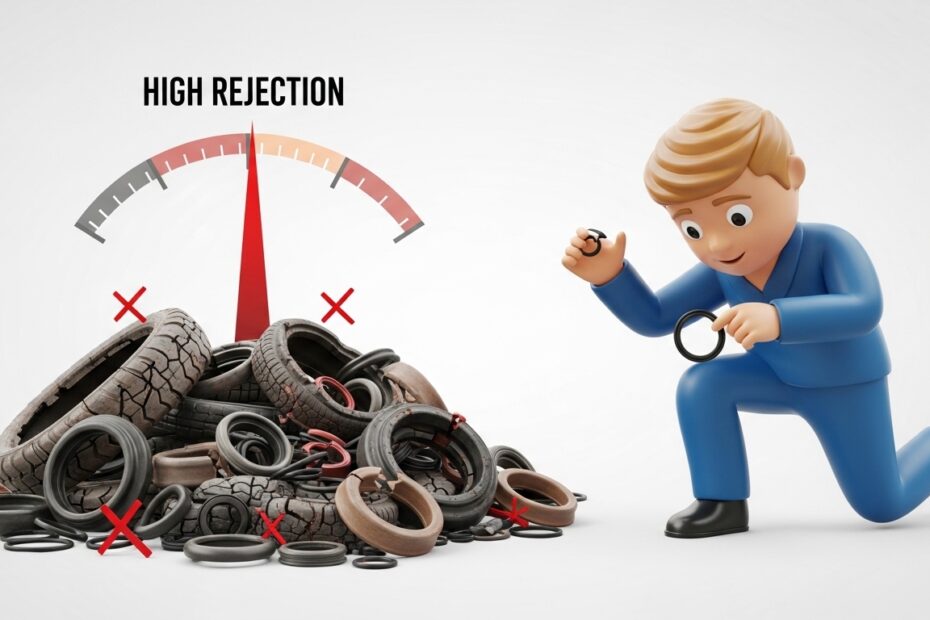 Reduce Rubber Rejection Rate