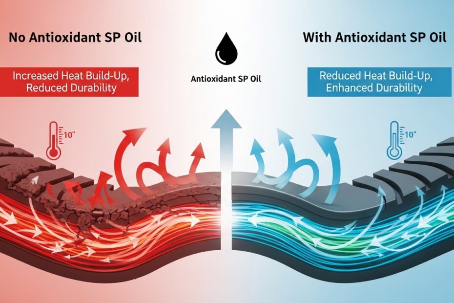 Role of Antioxidant SP Oil in Reducing Heat