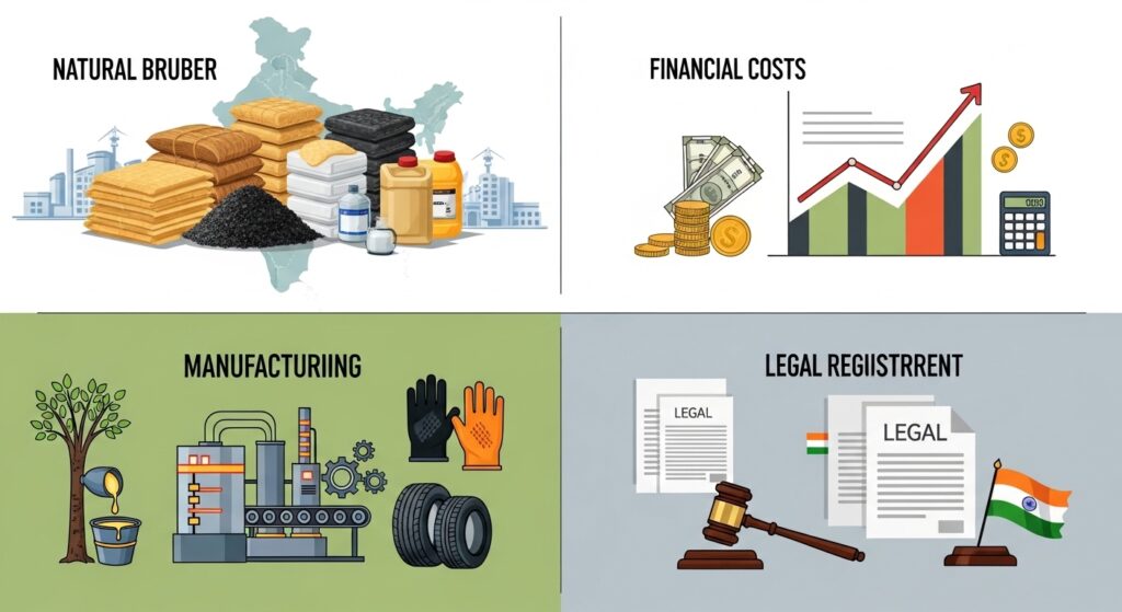 How to Start Rubber Manufacturing Business in India: Cost, Raw Materials, Process