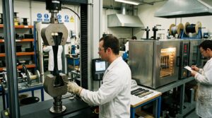 Inside Industrial Rubber Testing