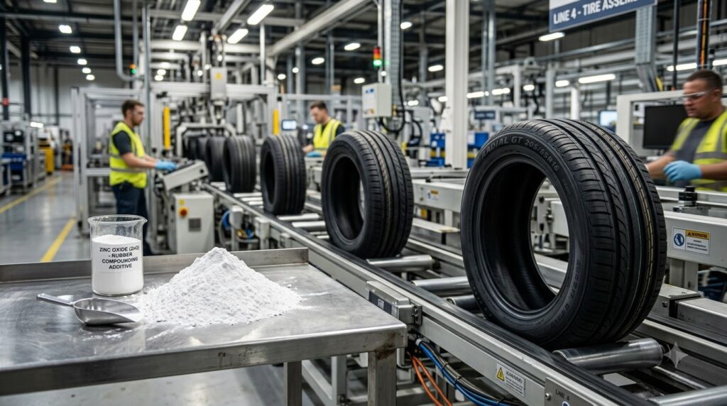 Zinc Oxide for Rubber Industry