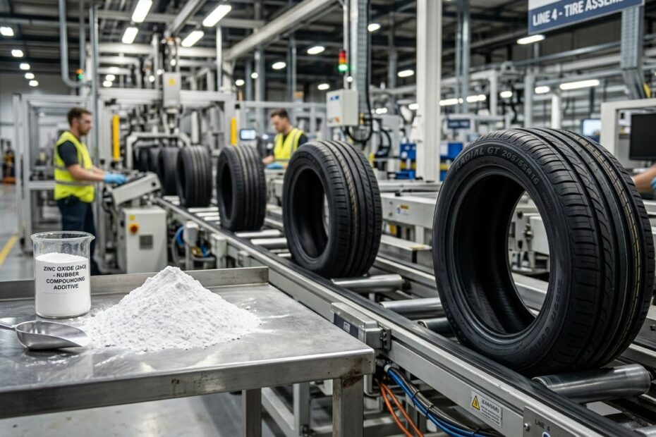Zinc Oxide for Rubber Industry