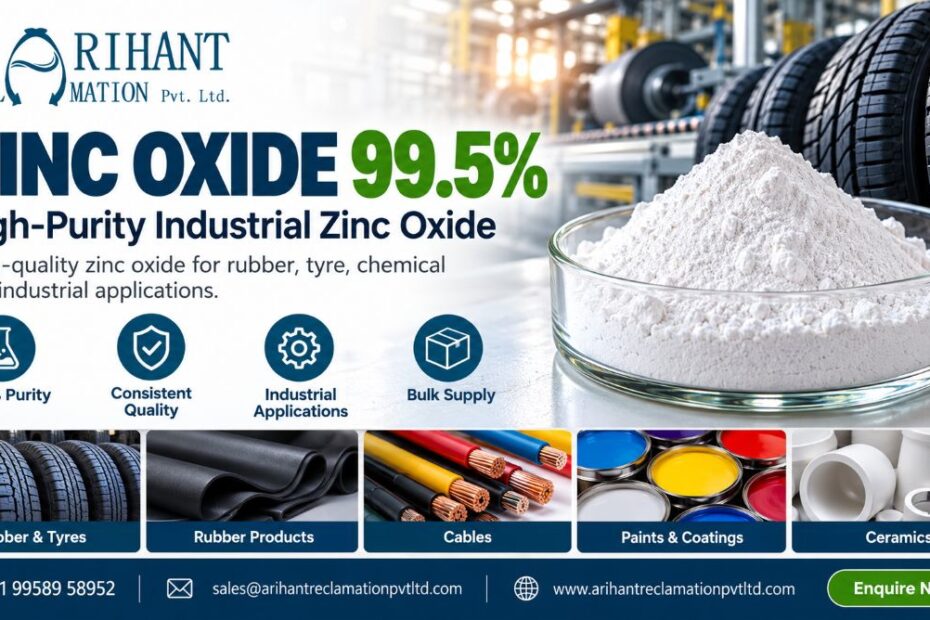 Industrial Zinc Oxide Supplier – ARPL