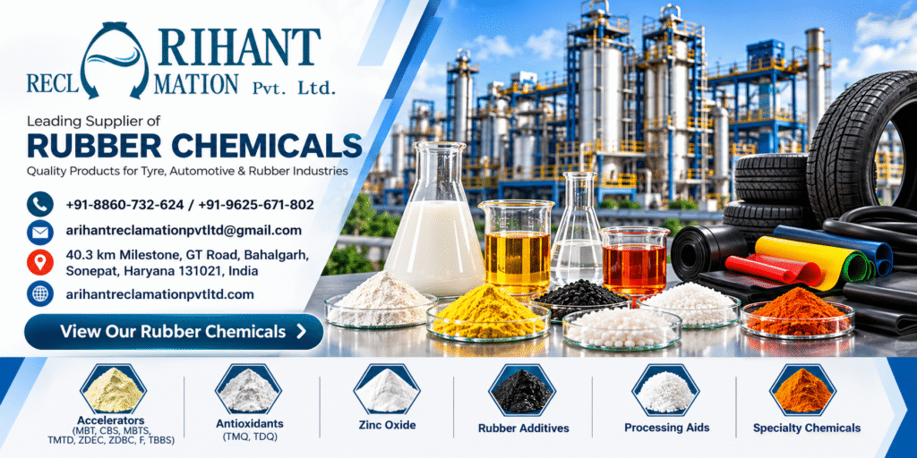 Leading rubber chemicals suppliers in India